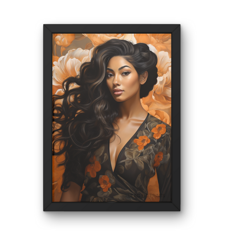 Beauty and Finesse | Digital Wall Art | Radiance Collection