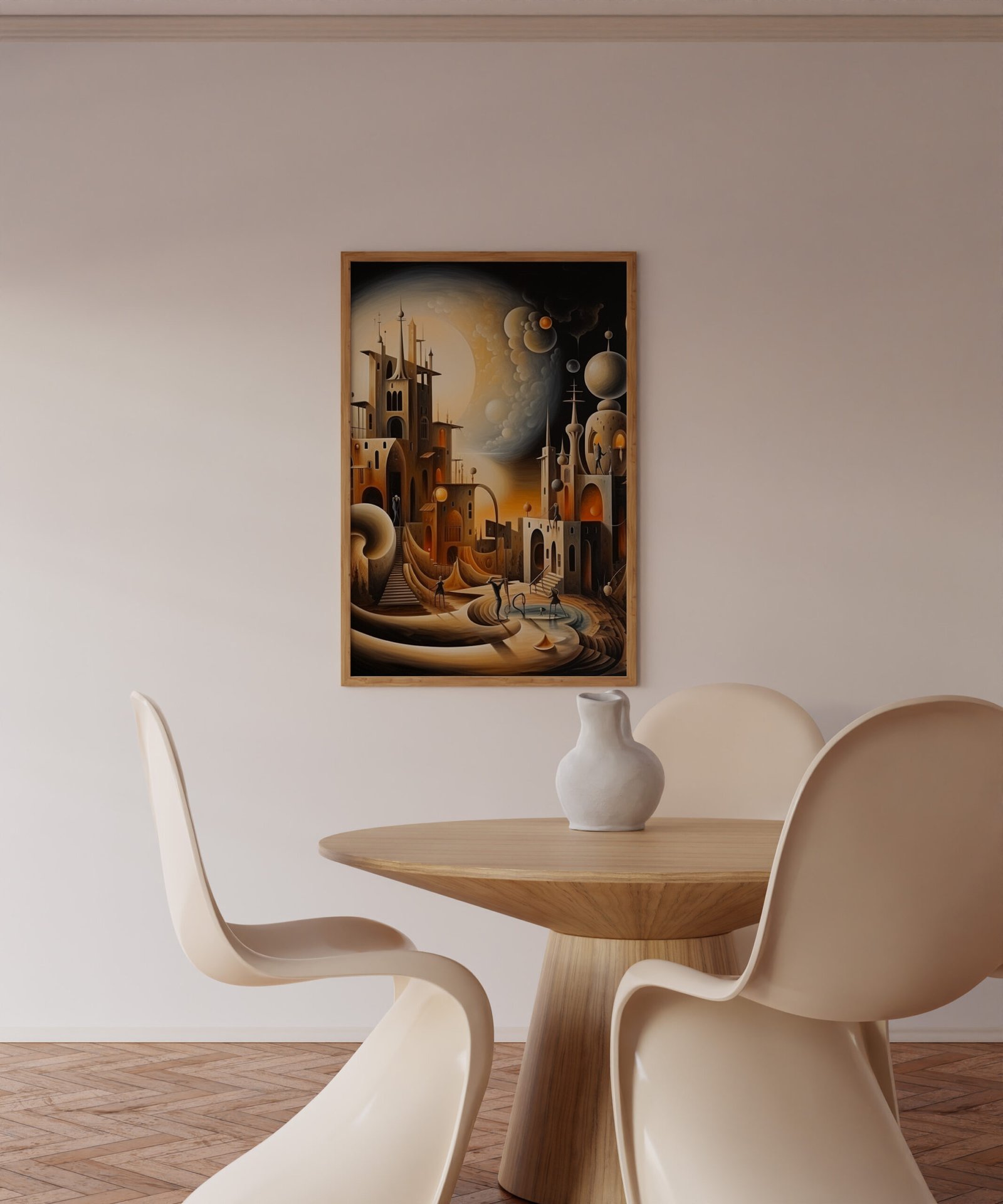 224-NeutralDining Wall 1Pic F1016