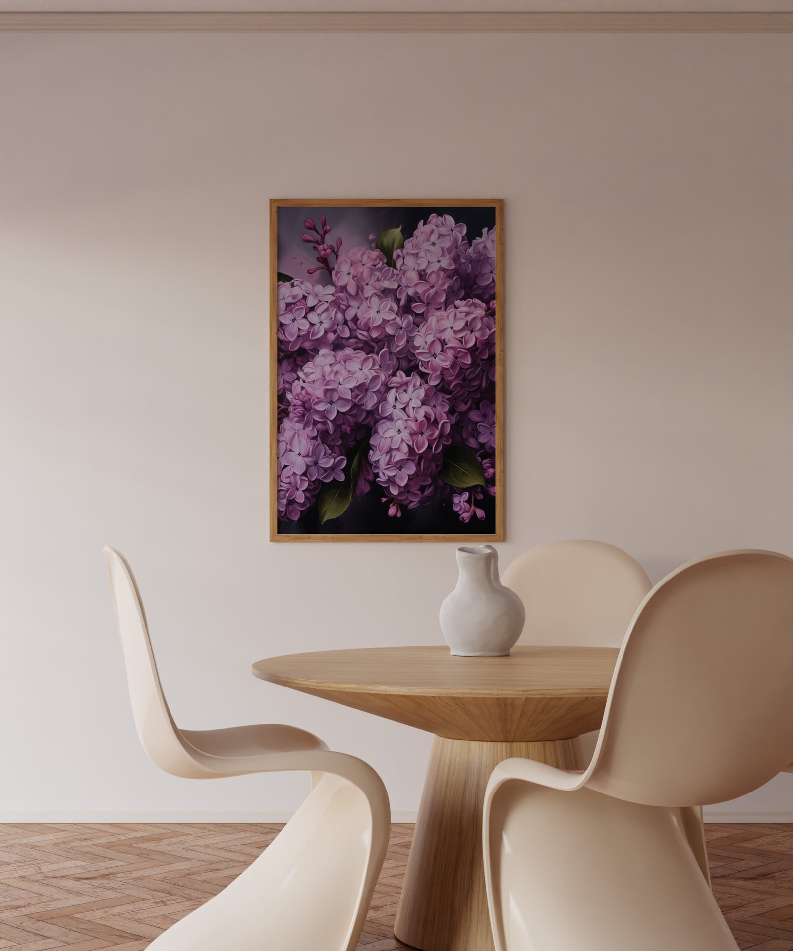 224-NeutralDining Wall 1Pic FL1002