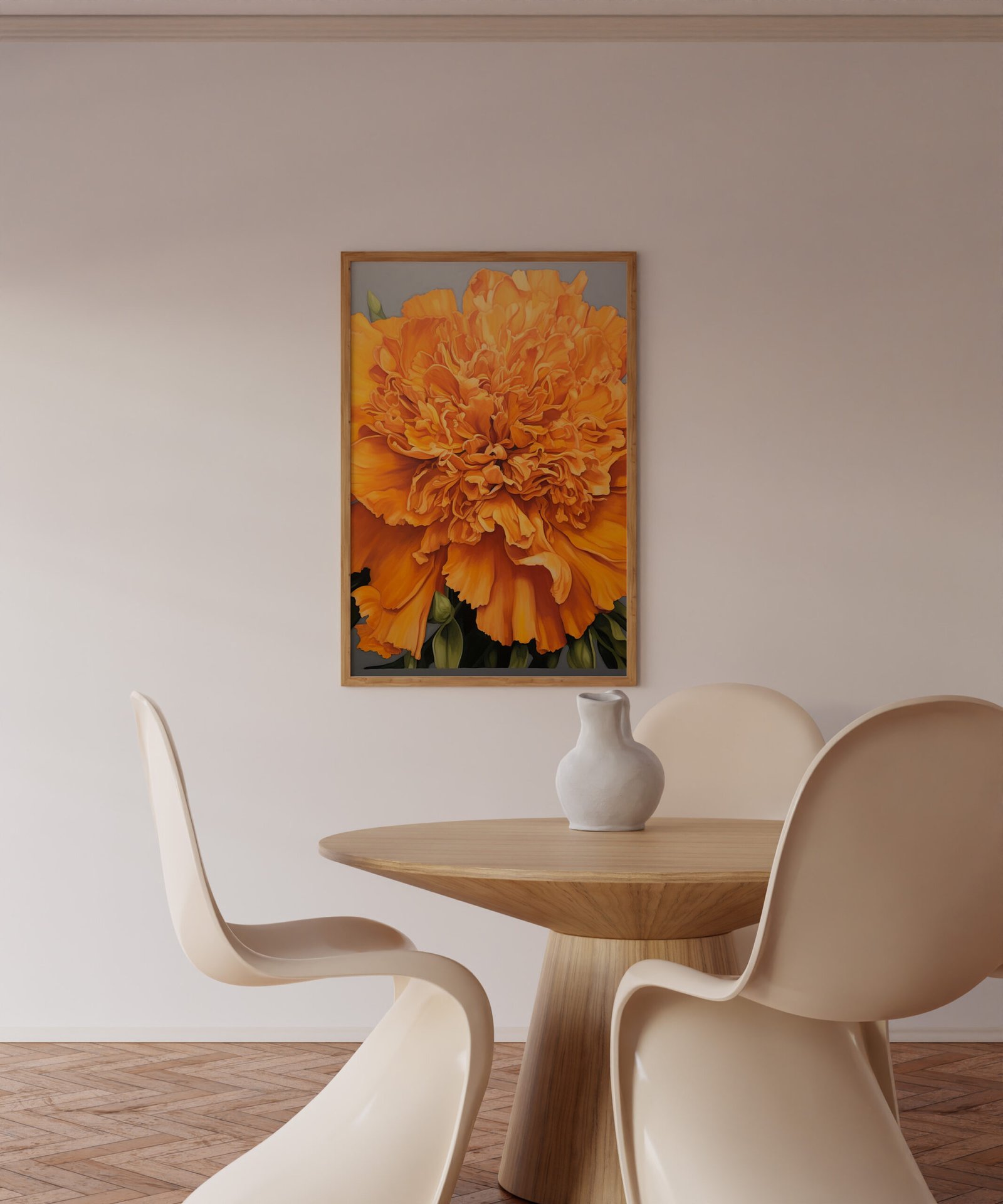 224-NeutralDining Wall 1Pic FL1032