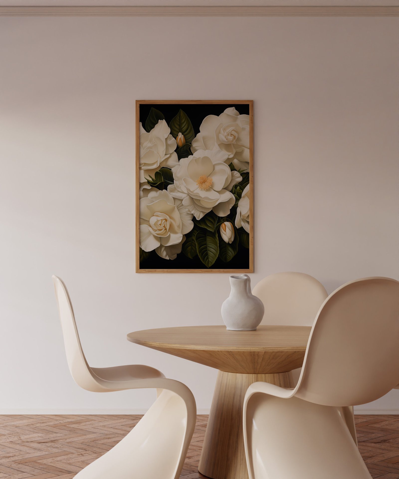 224-NeutralDining Wall 1Pic FL1037