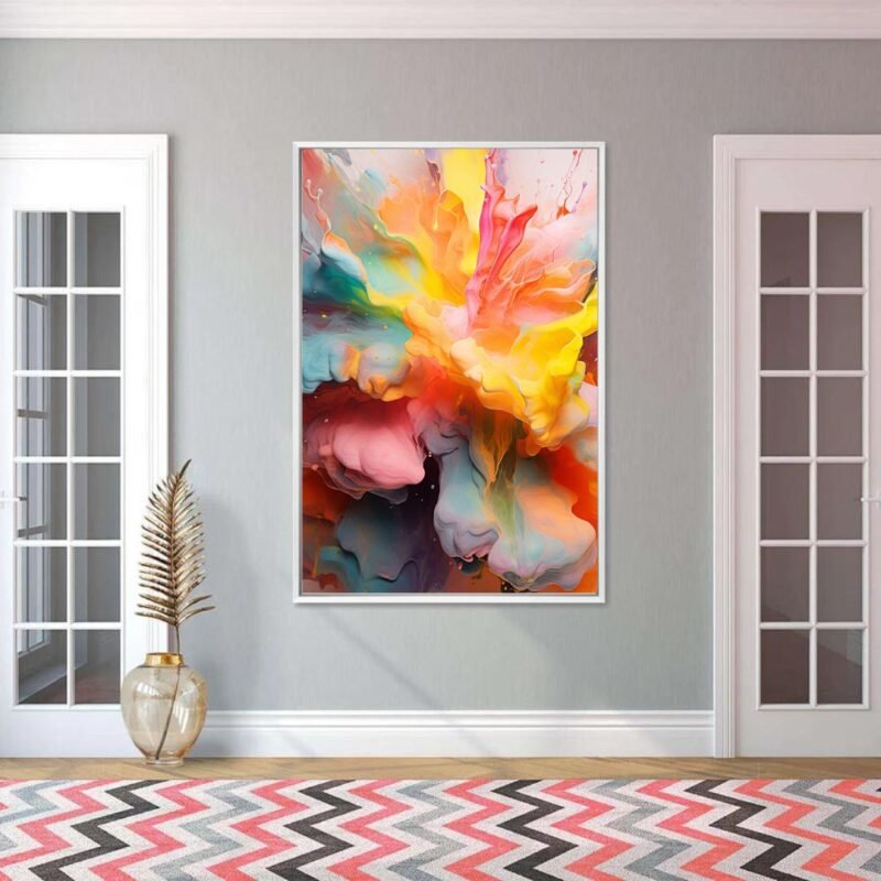 Color Burst Wall Art
