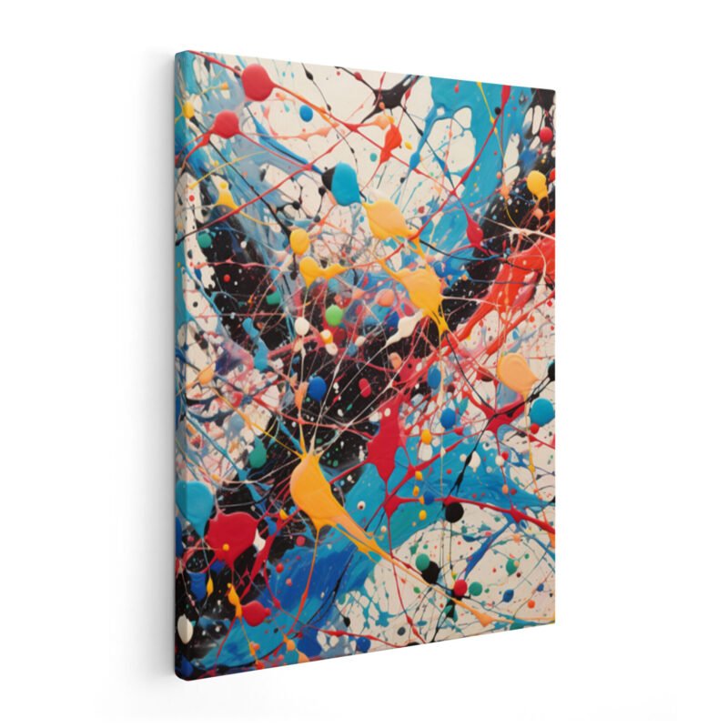 Perfect Chaos On Wrapped Canvas by Lilac Fig