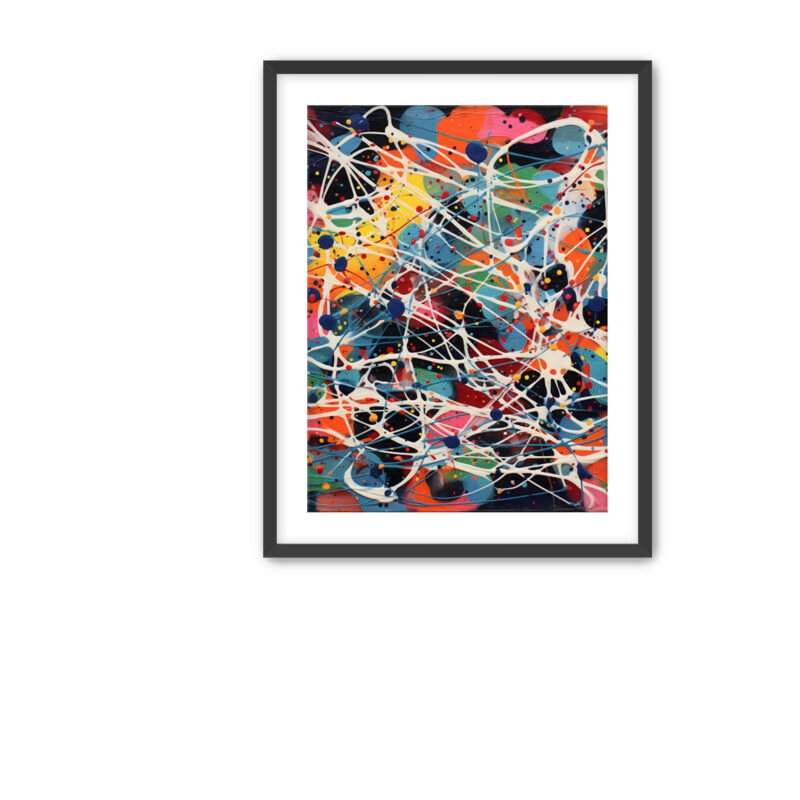 Retro Reflection Framed Fine Art Prints | Abstract Fine Art Collection