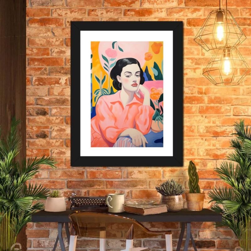 Woman of Liesure Wall Art