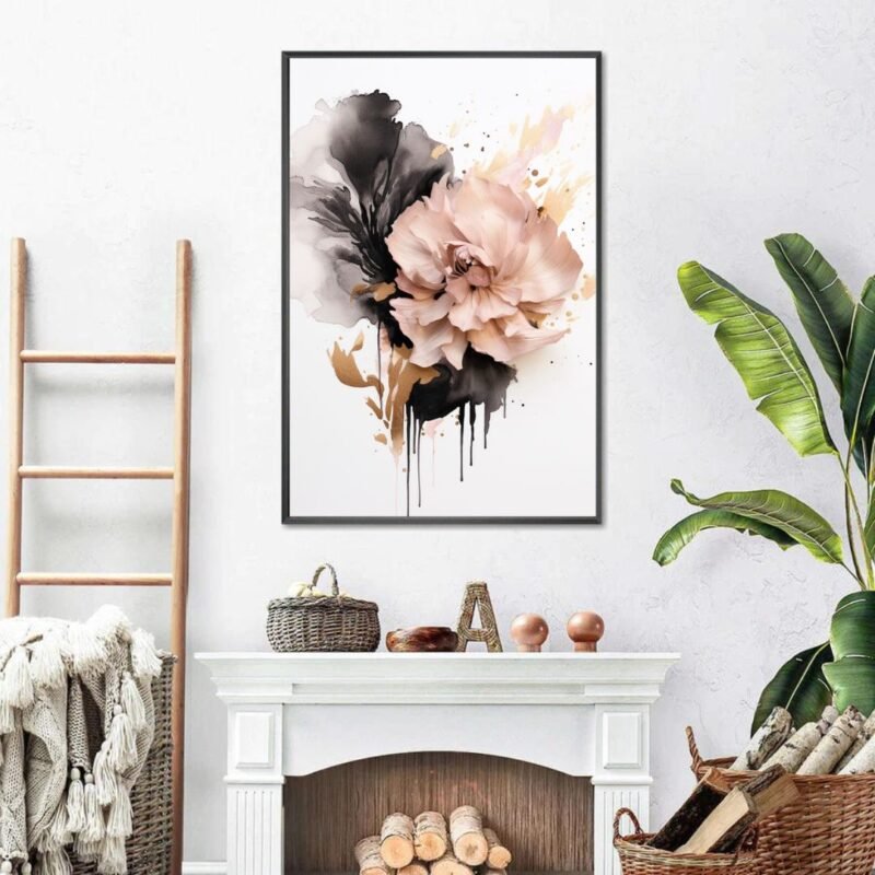 Pink Rose 2.0 Wall Art