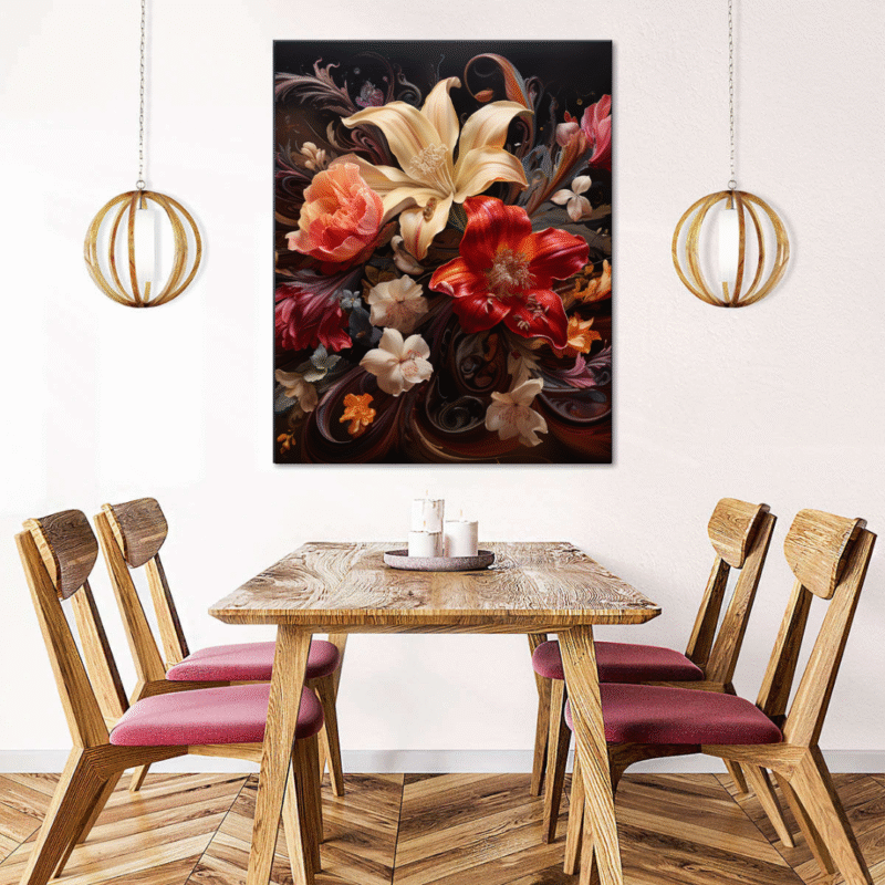 Bursting Blooms Wall Art