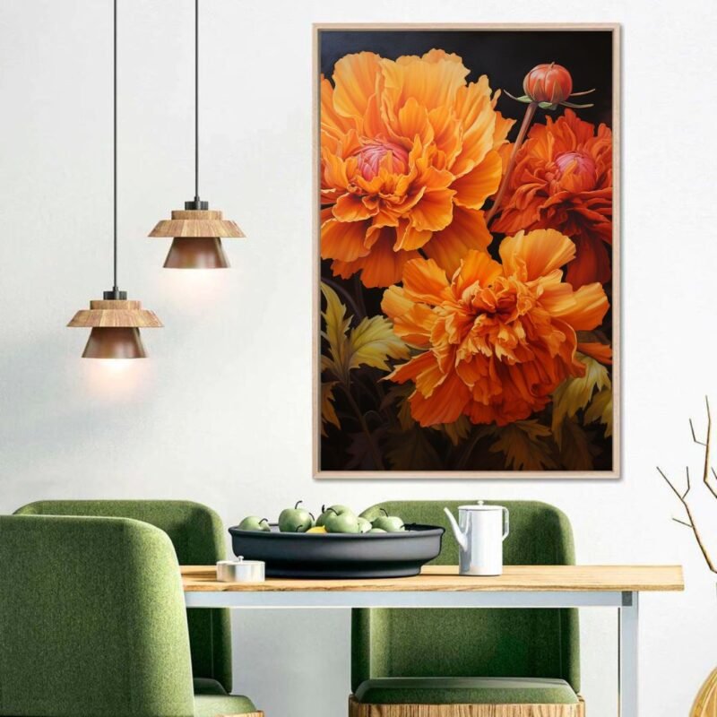 Marigold Love Wall Art