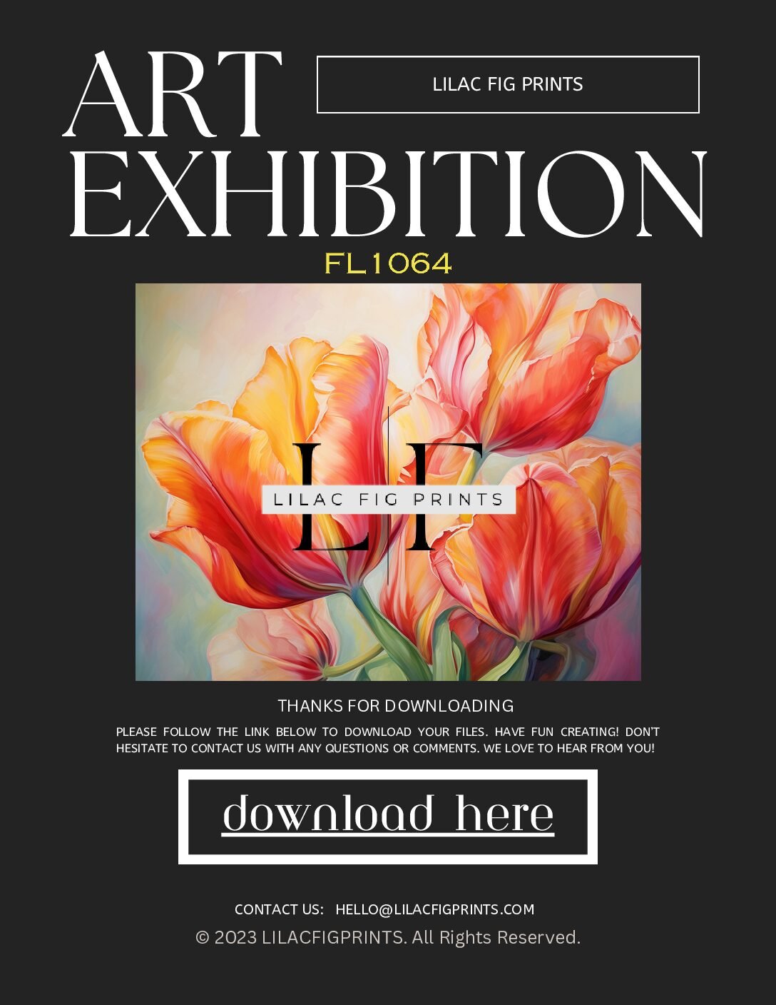 PRINTABLE WALL ART FL1064