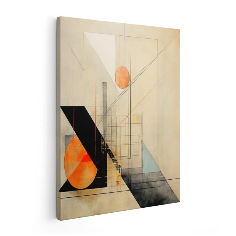 Abstract Eclipse Canvas Prints | Sketch Art Wrapped Canvas Collection