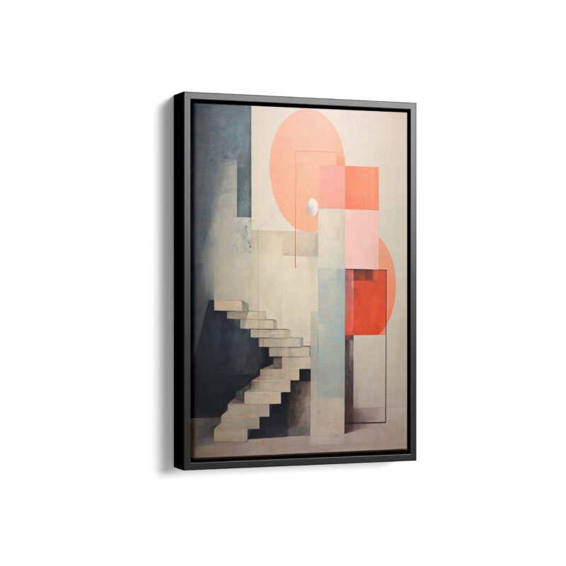 Abstract Ascend Framed Canvas Prints | Sketch Framed Canvas Collection