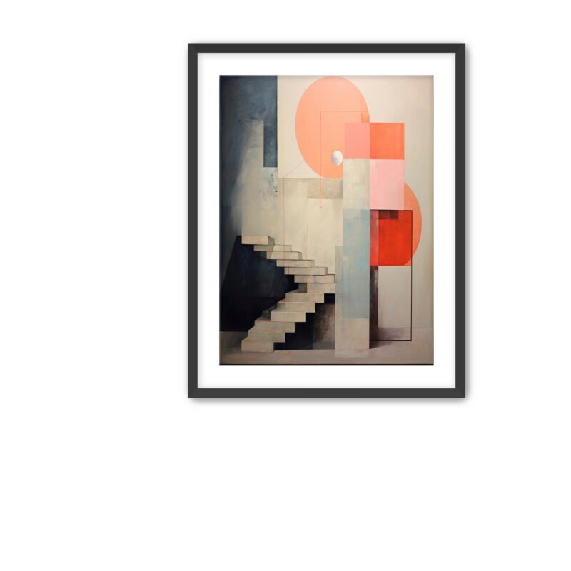 Abstract Ascend Framed Fine Art Prints | Sketch Fine Art Collection