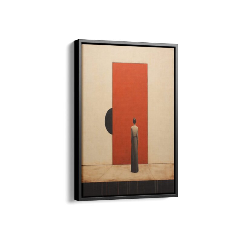 Behind the Door Framed Canvas Prints | Framed Canvas Collection