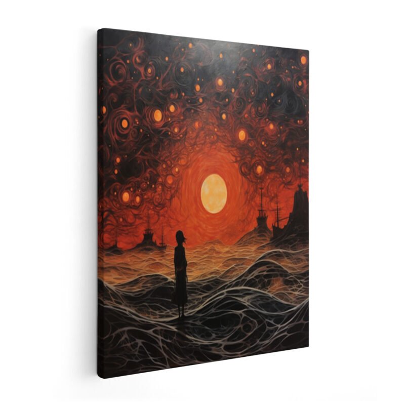 Walk On Water On Wrapped Canvas