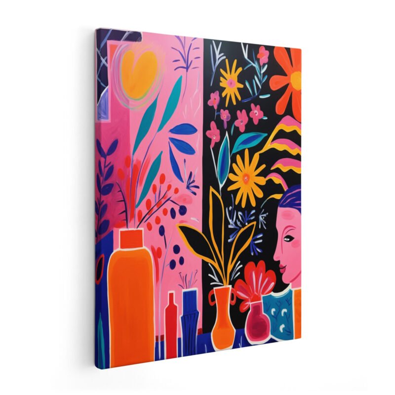 Vibrant Pottery Canvas Prints | Bold Wrapped Canvas Collection