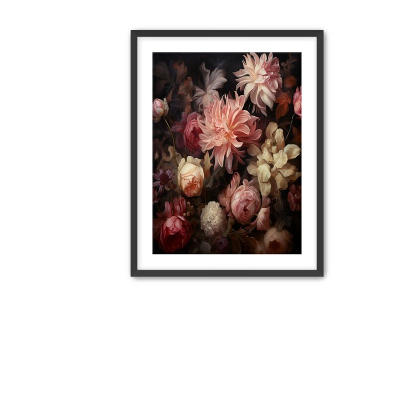 Pretty In Pink Framed Fine Art Prints | Floral Fine Art Collection