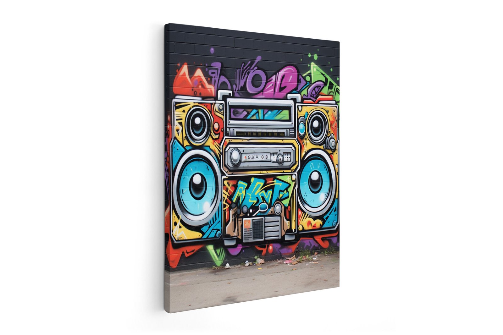Graffiti Boom Box