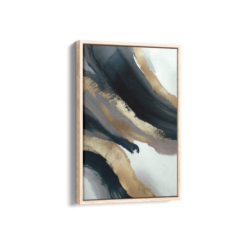 Chromatic Whispers Framed Canvas Prints | Abstract Framed Canvas Collection