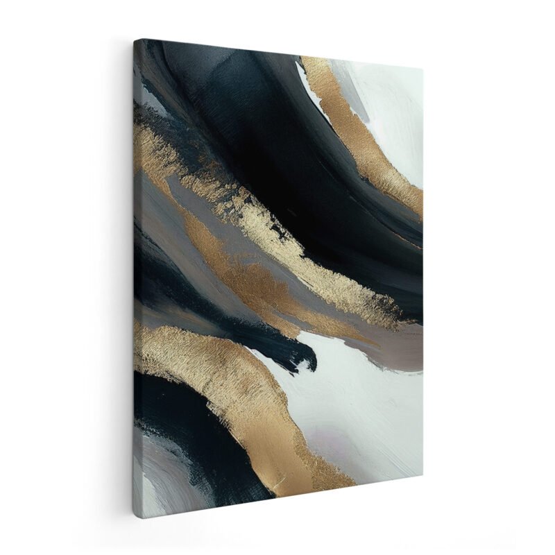 Chromatic Whispers Canvas Prints | Abstract Wrapped Canvas Collection