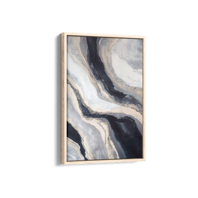 Abstract Aura Framed Canvas Prints | Abstract Framed Canvas Collection