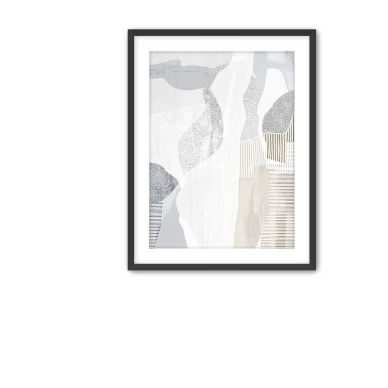 Neutral Hues Framed Fine Art Prints | Abstract Fine Art Collection