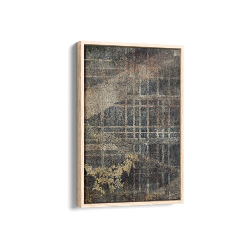 Grunge Framed Canvas Prints | Abstract Framed Canvas Collection