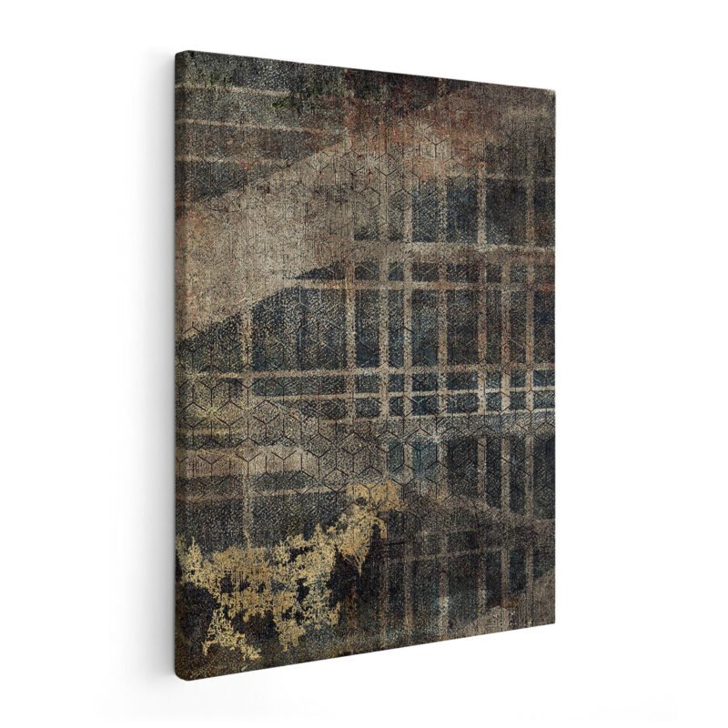 Grunge Canvas Prints | Abstract Wrapped Canvas Collection