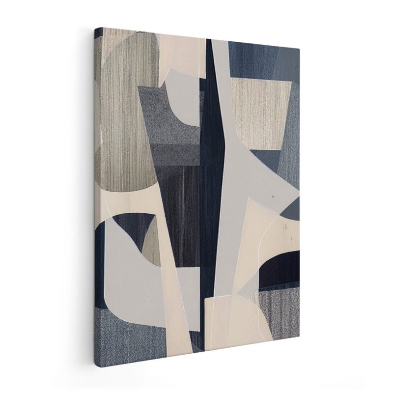 Blue Jeans Canvas Prints | Abstract Wrapped Canvas Collection