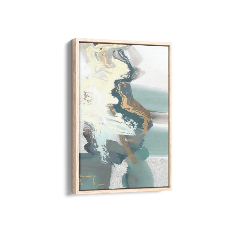 Serenade Framed Canvas Prints | Abstract Framed Canvas Collection