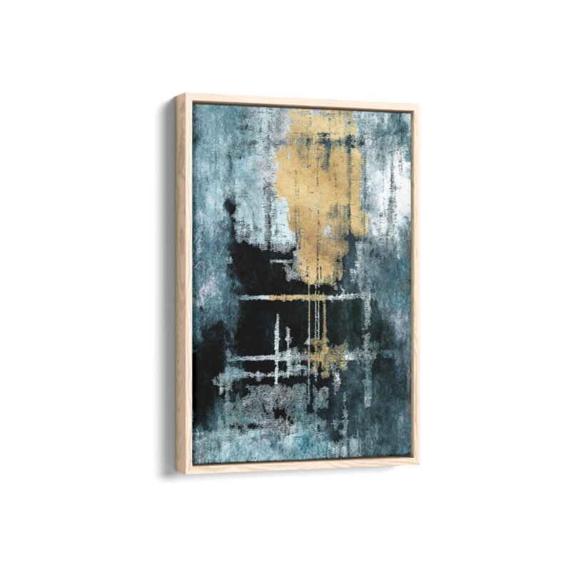 Tunnel Vision Framed Canvas Prints | Abstract Framed Canvas Collection